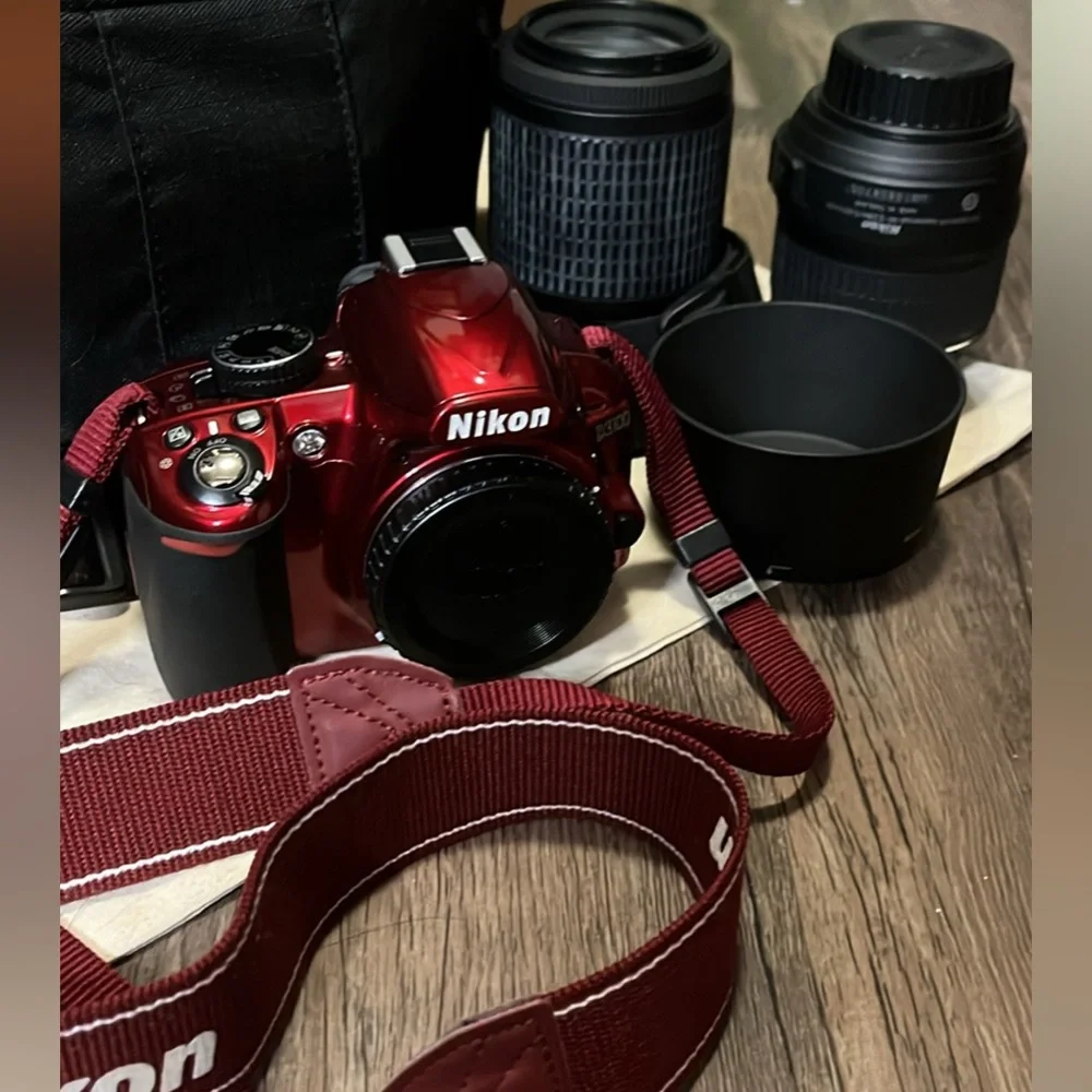 Nikon rebel D3100 camera